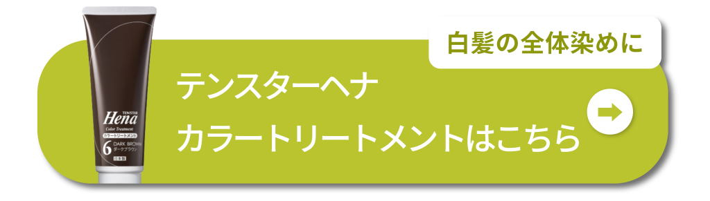 白髪の全体染めに
テンスターヘナ カラートリートメントはこちら