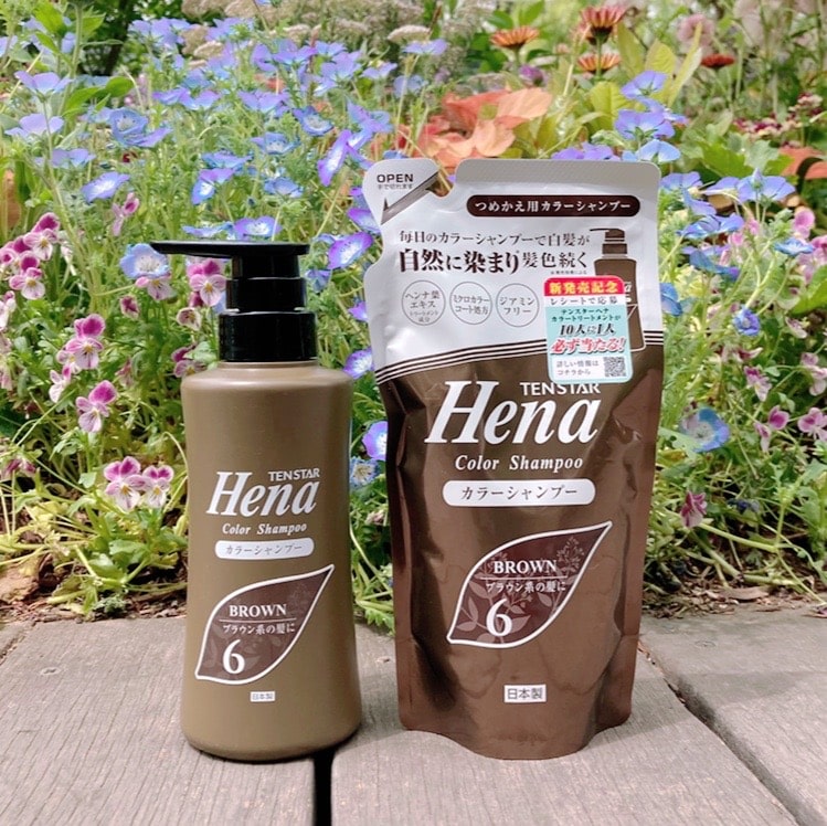 新発売／「つめかえ用カラシャン」で カラートリートメント当てよう